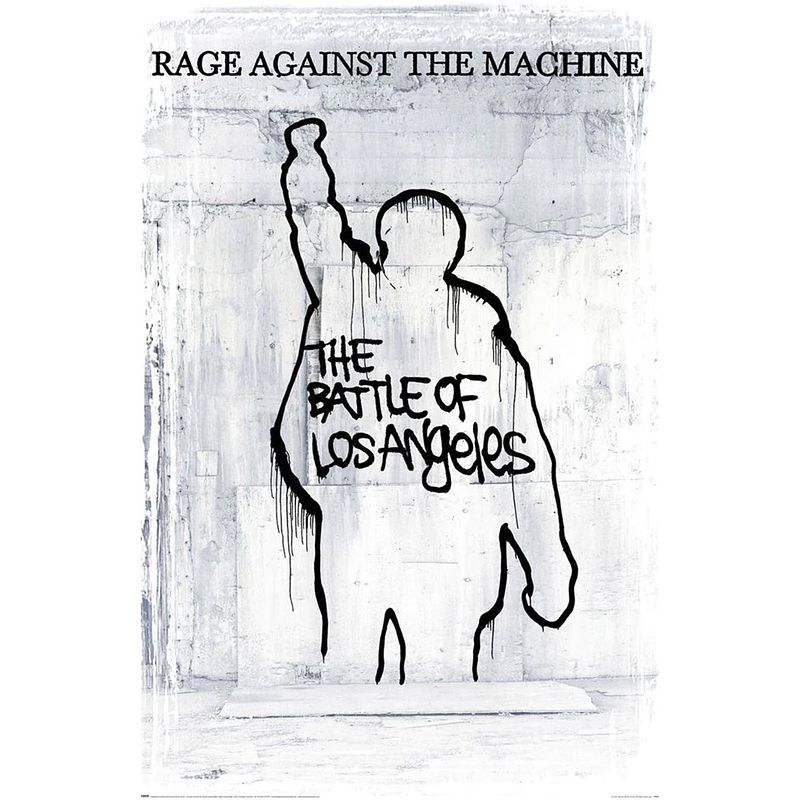 Foto van Poster rage against the machine the battle for los angeles 61x91,5cm