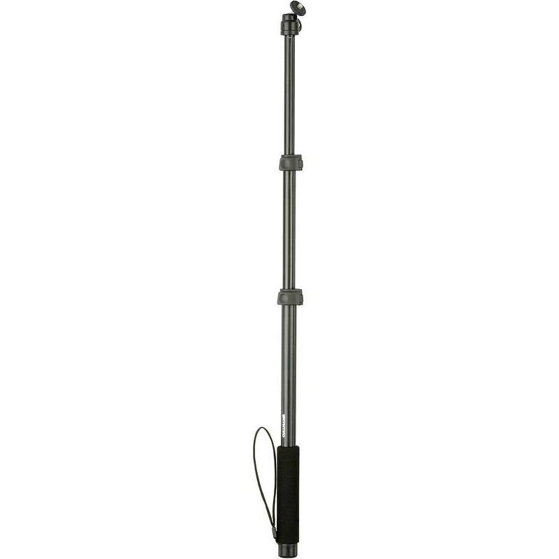 Foto van Cullmann handstativ selfiestick werkhoogte: 42 - 100 cm zwart, grijs incl. handlus, voor smartphones en gopro