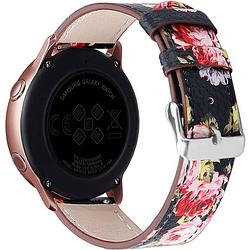 Foto van Smartphoneclip - bandje pink flower - voor galaxy watch active (2)