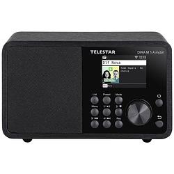 Foto van Telestar dira m 1 a mobil tafelradio met internetradio internet, dab+, vhf (fm) aux, bluetooth, dab+, dlna, internetradio, fm, usb, wifi opnamefunctie,