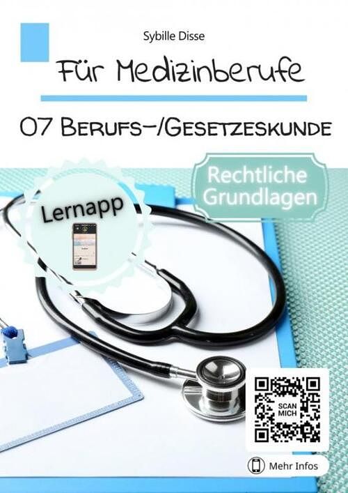 Foto van Für medizinberufe band 07: berufs- und gesetzeskunde - sybille disse - ebook (9789403694917)