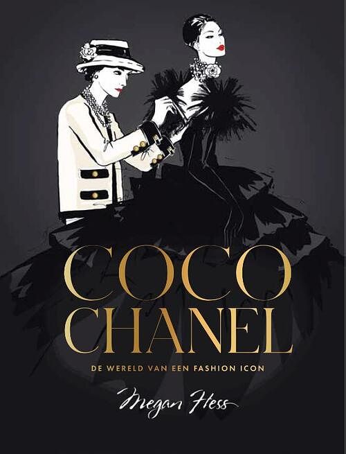 Foto van Coco chanel (luxe editie) - megan hess - hardcover (9789043930215)