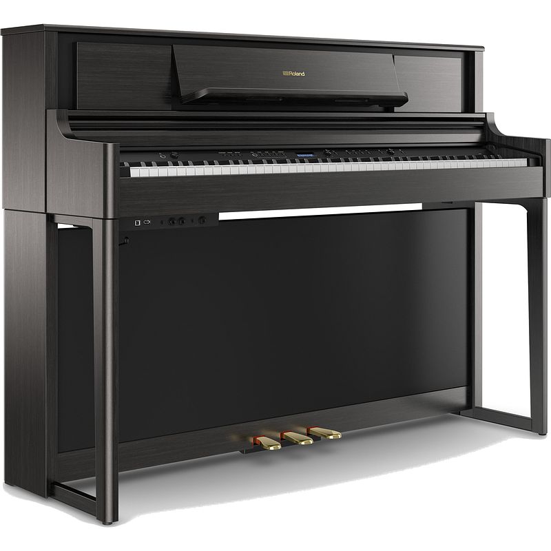 Foto van Roland lx705-ch digitale piano charcoal black