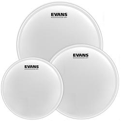 Foto van Evans etp-uv1-r uv1 coated rock tom pack 10-12-16 vellenset