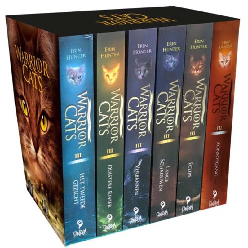 Foto van Serie 3 cadeaubox: box met 6 paperbacks - warrior