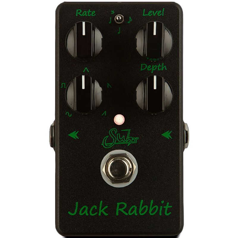 Foto van Suhr jack rabbit black pedal tremolo effectpedaal