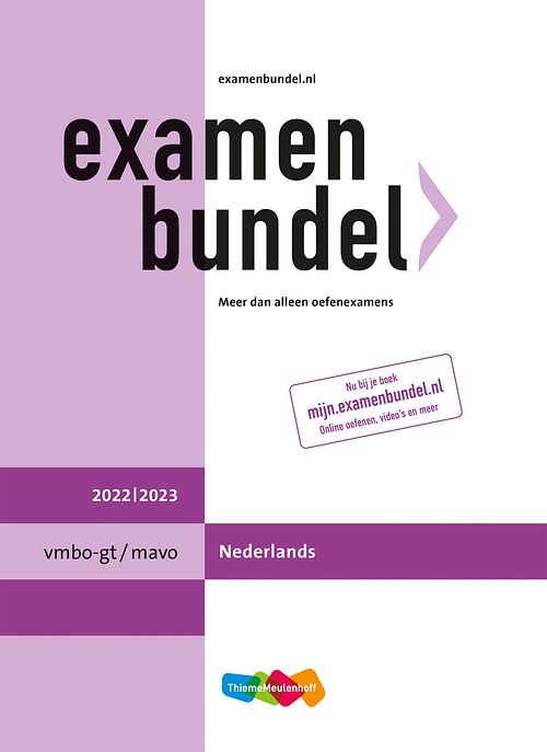 Foto van Examenbundel vmbo-gt/mavo nederlands 2022/2023 - paperback (9789006639957)