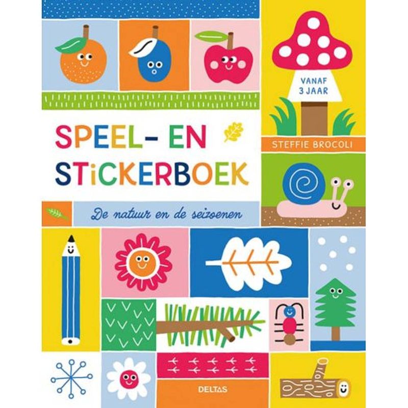 Foto van Speel- en stickerboek / vanaf 3 jaar