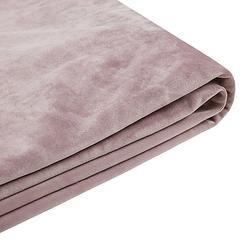 Foto van Beliani fitou - bekleding voor bedframe-roze-fluweel