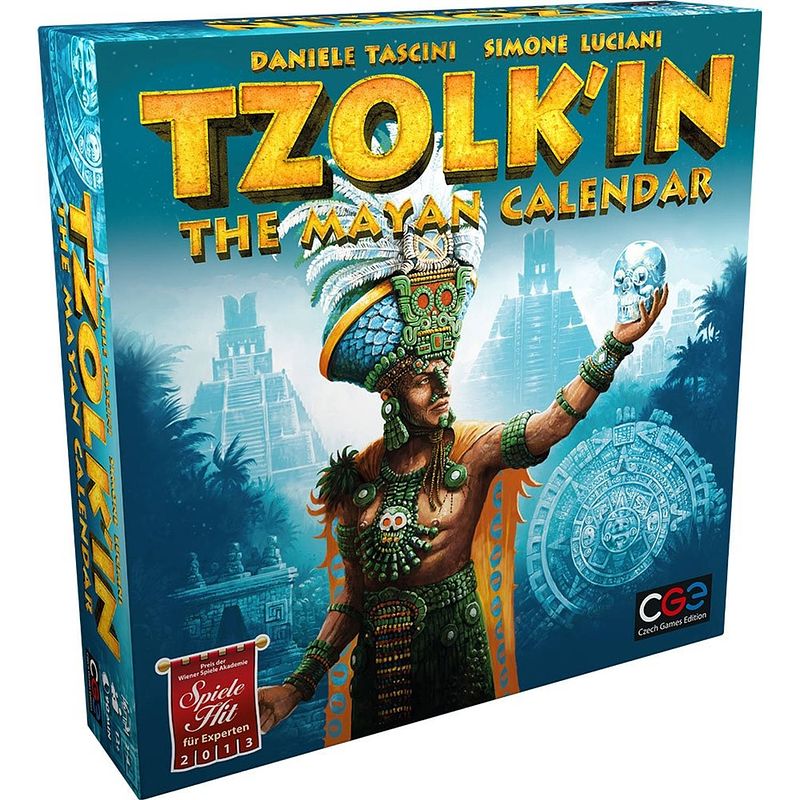 Foto van Czech games edition gezelschapsspel tzolk'sin - the mayan calendar (en)