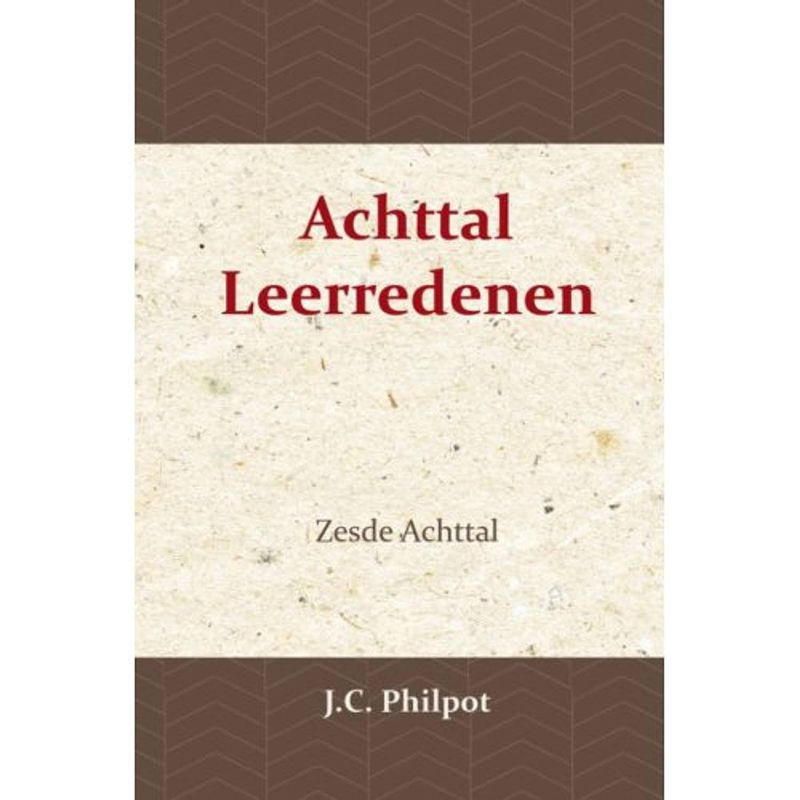 Foto van Zesde achttal leerredenen