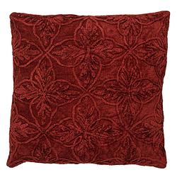 Foto van Dutch decor amar - sierkussen van katoen 45x45 cm merlot - rood - rood