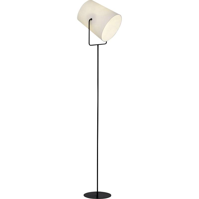 Foto van Brilliant bucket 63158/76 staande lamp led e27 60 w zwart, wit