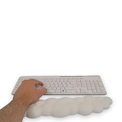 Foto van Polssteun toetsenbord wit gel ondersteuning