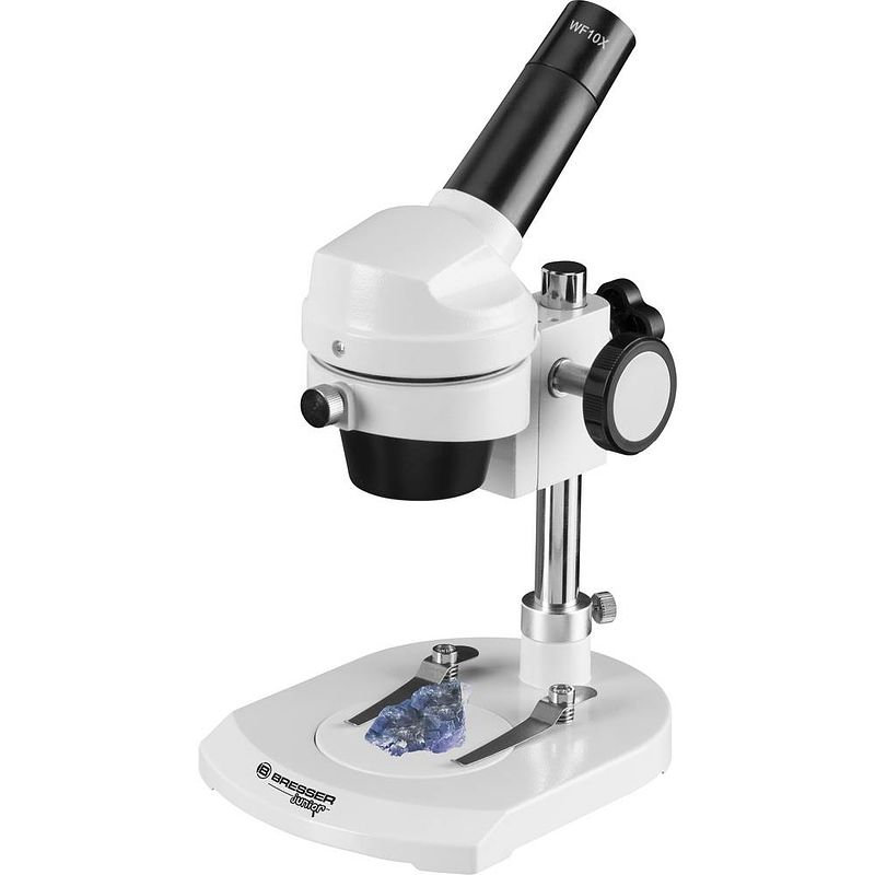 Foto van Bresser optik 20-facher kindermicroscoop monoculair opvallend licht