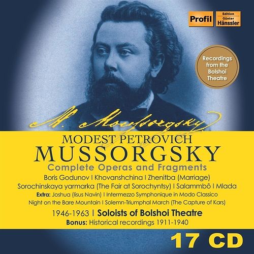 Foto van Mussorgsky - complete operas and fragments - cd (0881488210026)