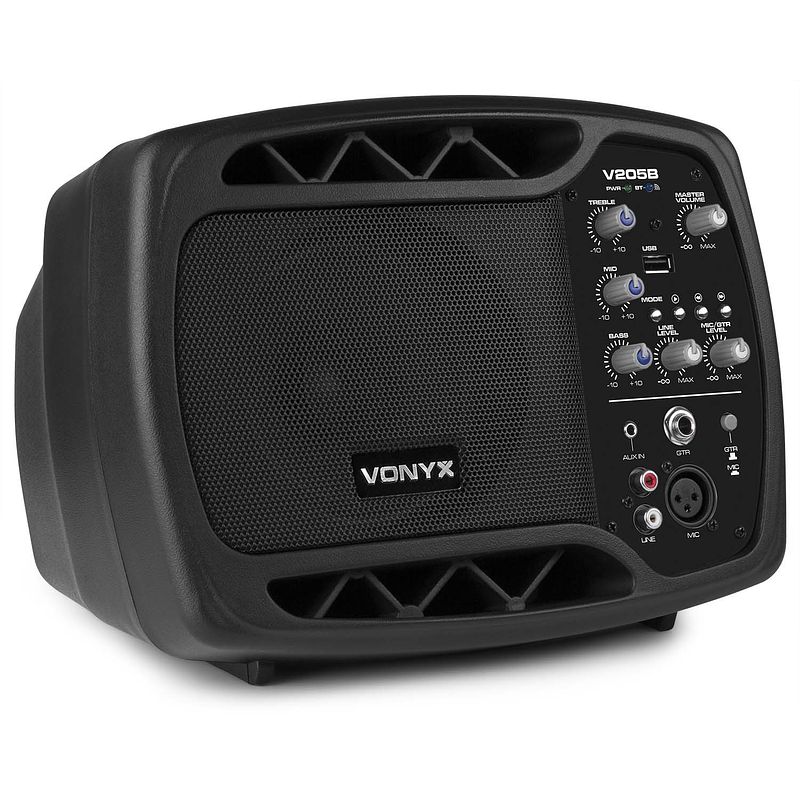 Foto van Vonyx v205b actieve monitor met usb/bluetooth 80 watt