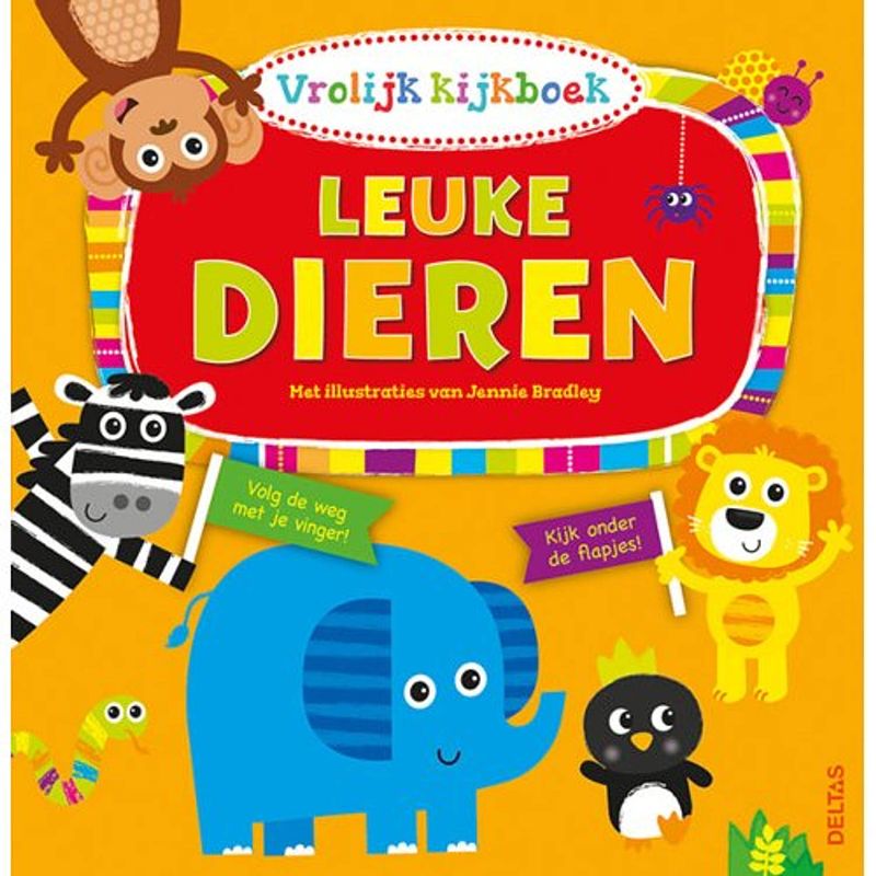 Foto van Leuke dieren - vrolijk kijkboek