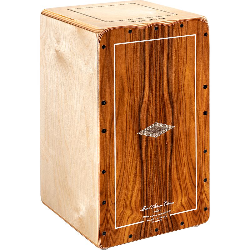 Foto van Meinl aeselrw artisan edition seguiriya rosewood string cajon