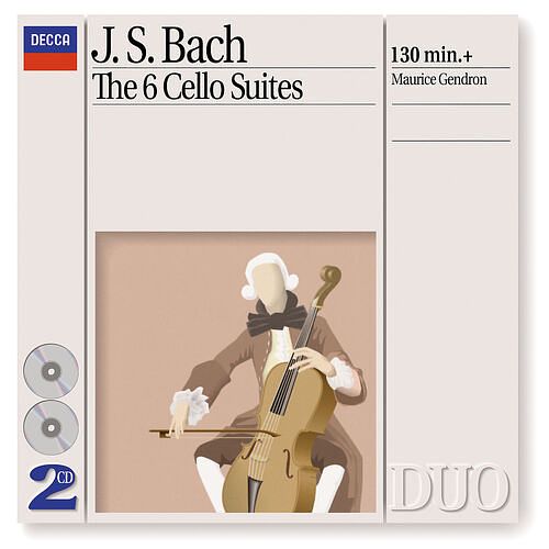 Foto van J.s. bach: the 6 cello suites - cd (0028944229325)