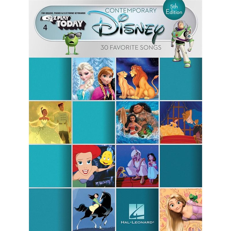 Foto van Hal leonard contemporary disney - 5th edition e-z play today volume 3