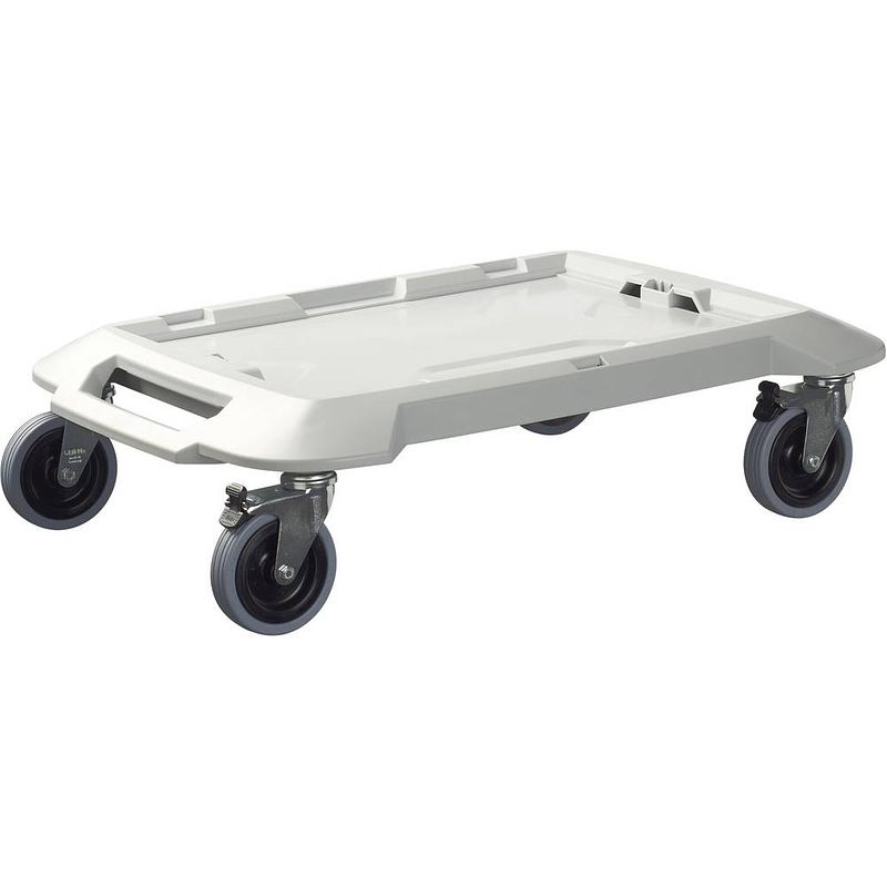 Foto van Bosch professional 1600a001s9 l-boxx roller transportroller abs laadvermogen (max.): 100 kg 492 mm x 646 mm x 184 mm aantal rollers 4