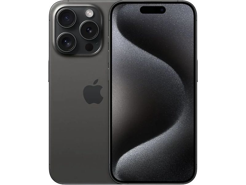 Foto van Apple iphone 15 pro 256gb black titanium