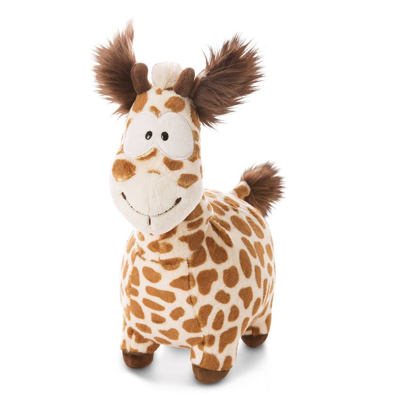 Foto van Nici knuffel giraffe gina junior 22 cm pluche bruin/beige