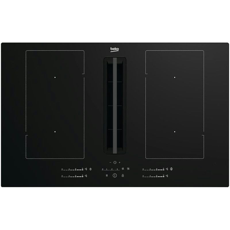 Foto van Beko hixi84700up selective line inductie inbouwkookplaat zwart