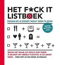 Foto van Het fuck it listboek - hardcover (9789463540155)