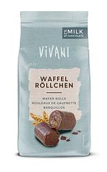 Foto van Vivani wafer rolls melkchocolade