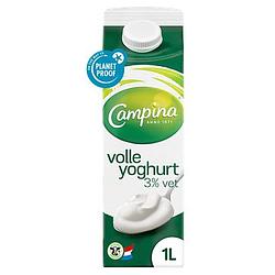Foto van Campina volle yoghurt 1l bij jumbo