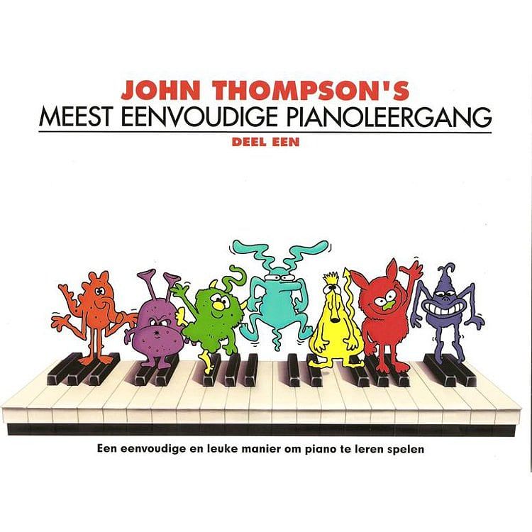 Foto van Emc meest eenvoudige pianoleergang 1 - john thompson