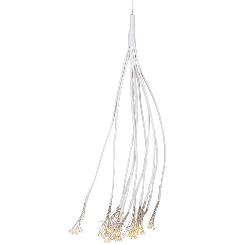 Foto van Luca lighting hangverlichting dandelion 60 cm 120 led ip44 wit