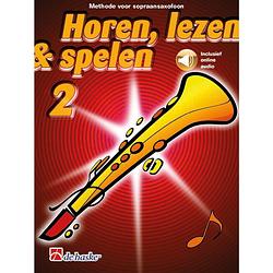 Foto van De haske horen, lezen & spelen - sopraansaxofoon 2 lesboek