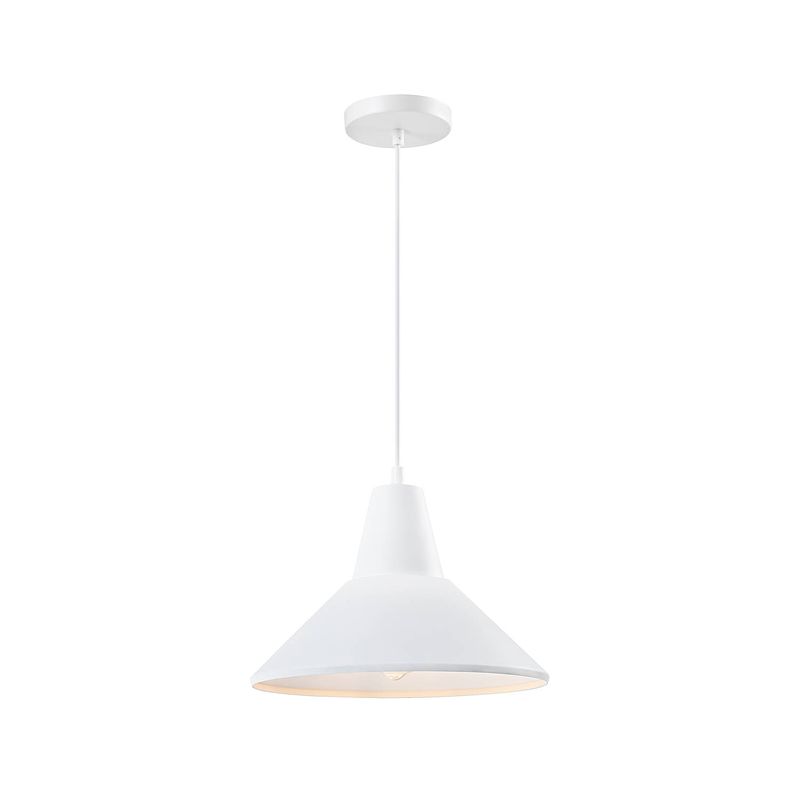 Foto van Quvio hanglamp rond wit - quv5149l-white