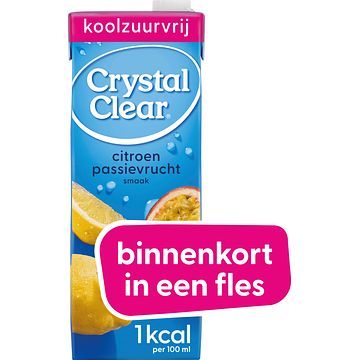 Foto van 2e halve prijs | crystal clear lemon passion fruit pak 1,5l aanbieding bij jumbo