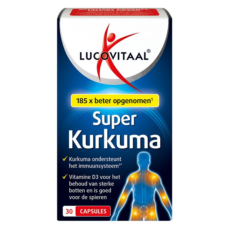 Foto van Lucovitaal super kurkuma capsules
