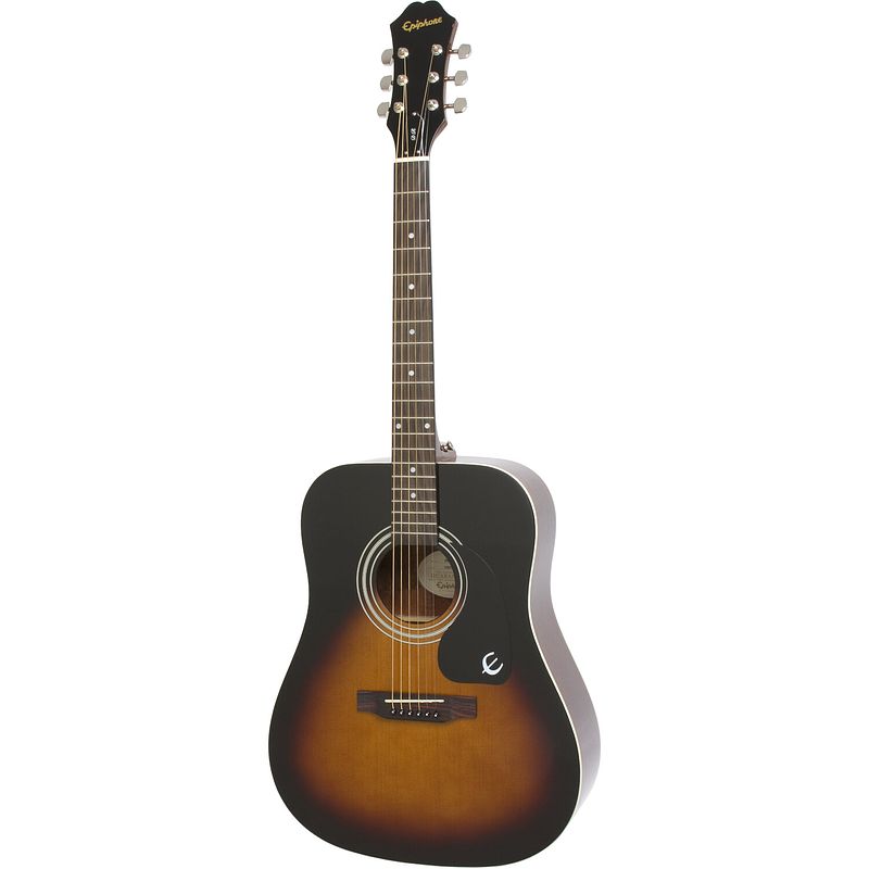 Foto van Epiphone songmaker dr-100 vintage sunburst akoestische westerngitaar