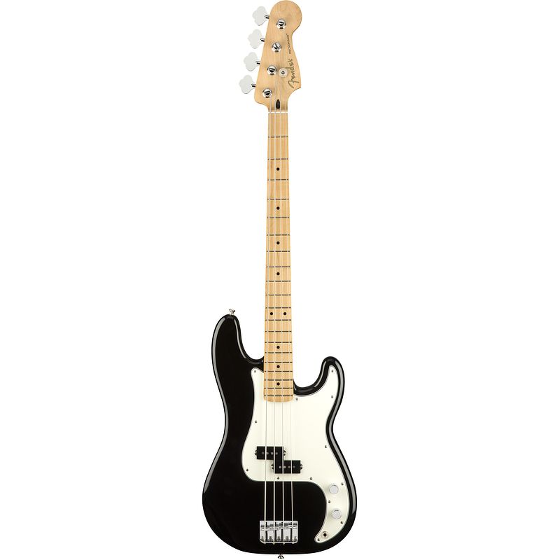 Foto van Fender player precision bass black mn