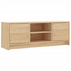 Foto van Vidaxl tv-meubel 102x30x37,5 cm bewerkt hout sonoma eikenkleurig