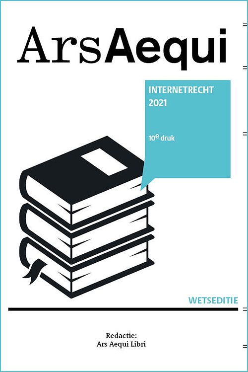 Foto van Internetrecht 2021 - paperback (9789493199392)