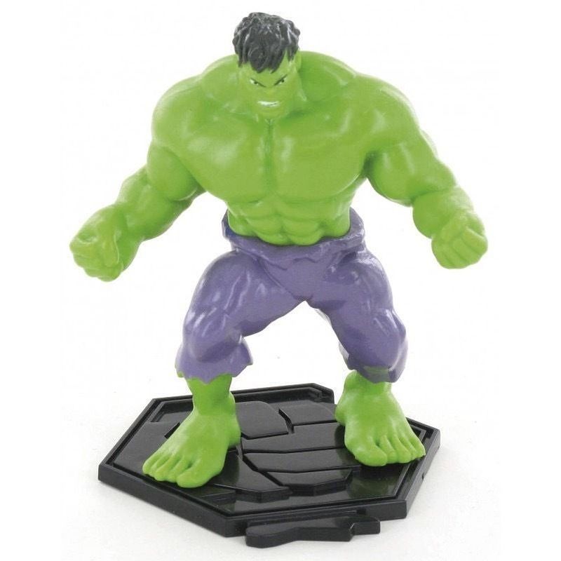 Foto van Comansi speelfiguur avengers hulk 9 cm groen