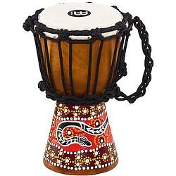 Foto van Meinl hdj5-xxs african style mini djembe