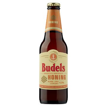 Foto van Budels biologisch honingbier fles 300ml bij jumbo