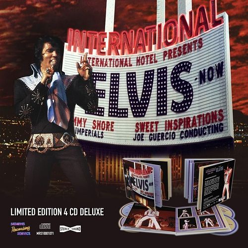 Foto van Las vegas international presents elvis - now 1971 - cd (5024545969320)