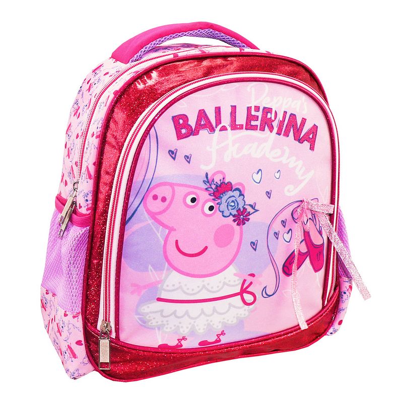 Foto van Peppa pig rugzak ballerina - 31 x 27 x 10 cm - polyester