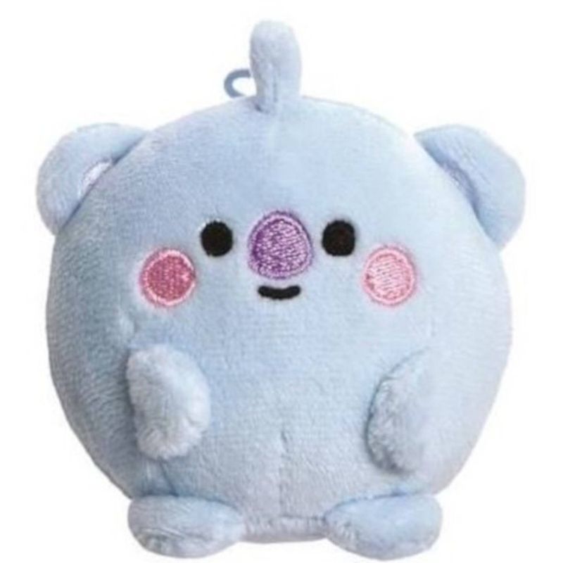 Foto van Aurora knuffel koya baby pong pong junior 8 cm pluche blauw