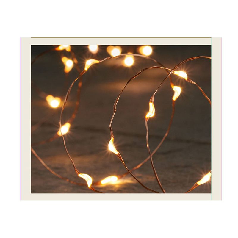 Foto van Anna collection lichtdraad - koperdraad- 10 leds - warm wit - 100 cm - lichtsnoeren