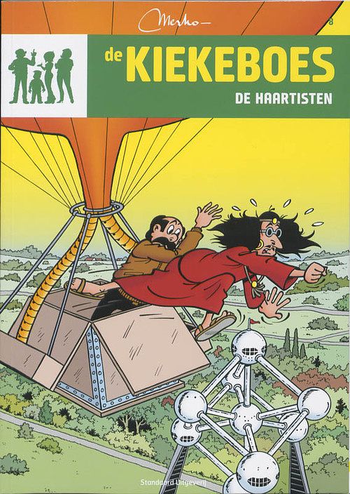 Foto van De kiekeboes 8 - de haartisten - merho - paperback (9789002241666)